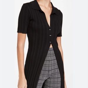 Lioness long short sleeve cardigan top